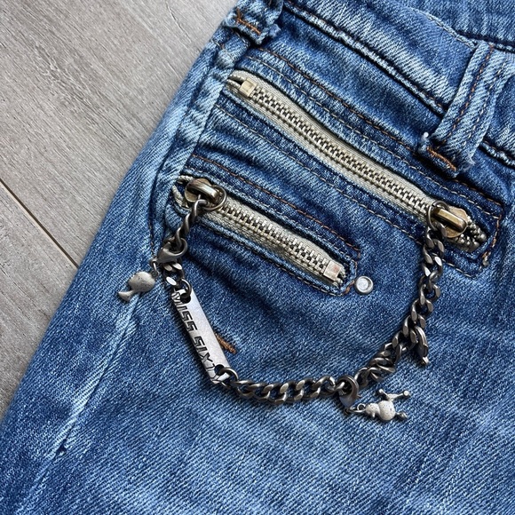 Miss Sixty Barbie Y2K Capri Jeans Size 25 - Picture 4 of 7